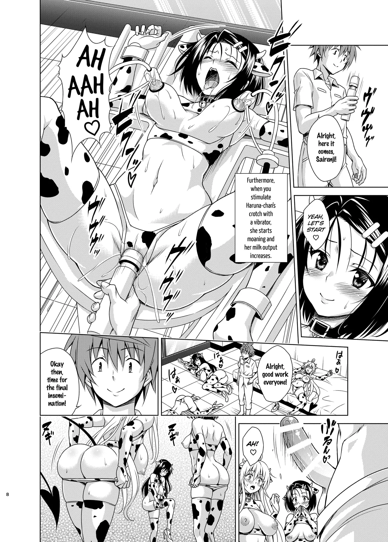Hentai Manga Comic-Welcome to the dairy farm!-Read-7